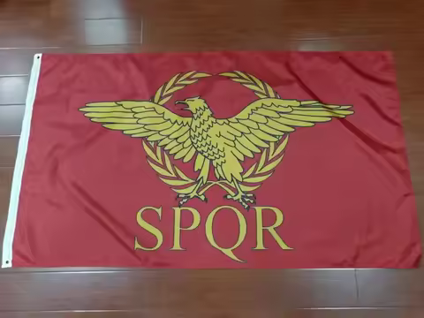 90*150cm SPQR Roman Empire Senate and People of Rome Flag