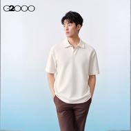 G2000 Cotton Blend Ottoman Oversize Polo Tee
