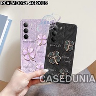 HP Realme C71 Softcase C75/ C75x 4g 2025 Floral Motif - Silicone Flexiblehp