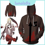 Stylish Anime Angels Of Death Isaac Foster Zack Hoodies Coat Sweatshirt Cosplay Costume For Ultimate