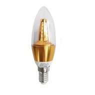 3W Yellow LED Candle Bulb E14