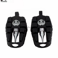 ชาย Mount รถจักรยานยนต์ยางพักเท้า Footpegs Floorboard สําหรับ Harley Iron XL 883 1200 Street 750 Tou