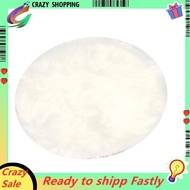 faux sheepskin wool carpet 30 x 30 cm  soft longhair decorative carpet cushion Chair sofa mat