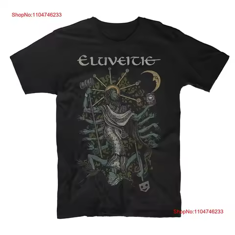 Eluveitie Rock Metal T Shirt MEN'S WOMEN'S S M L XL 2 3XL USA vintage Washed Breathable designer clo