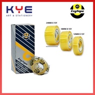 (1PC) - Loytape Cellulose Tape/ Selotape / Cellophane Tape 12mm, 18mm, 24mm x 15 y