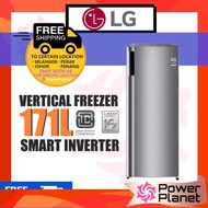 [FREE SHIPPING] LG Upright freezer GN-304SLBT 171L Vertical Freezer with Smart Inverter Compressor ( GN304SLBT )