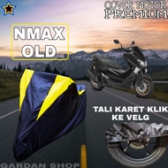 Sarung Motor NMAX OLD Hitam KUNING Body Cover Nmax Old PREMIUM