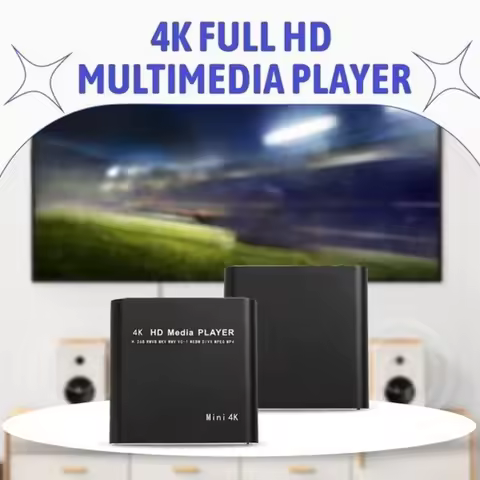 X9 HD Multimedia Player 4K Video Loop USB External Media Player AD Auto Looping Playback Video Adver