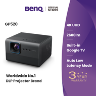 BenQ GP520 4K HDR 2600lm Home Entertainment Projector with Google TV (โปรเจคเตอร์ 4K) As the Picture