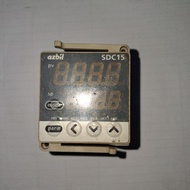 Azbil SDC15 Temperature Controller 48x48, 220VAC - Disassembled, Works Well, 70% New