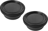 Rear Lens Cap + Camera Housing Cap for Nikon D5100 D350 D7000 D850 D810 D800 D750 D600 D3500 D3400 D