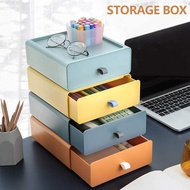 Malaysia Seller - Drawer Storage Desktop Storage Box Drawer large-capacity Organizing Box Office Desk Shelves rack Cabinet