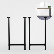 Tripod Art Office Dining Table Shelf Table Tea Retro loft Style Industrial Water Pipe Iron Iron Pipe