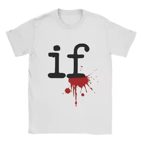 Men's Mindless Self Indulgence If T Shirts 100% Cotton Clothing Vintage Short Sleeve O Neck Tee Shir