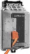 ENERLITES Extra-Duty In-Use Weatherproof Outdoor Cover for Decorator GFCI Receptacle Outlets Cover,