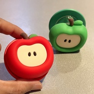 Silicone 3d Red Green Apple Magnetic Attraction Phone Grips Bracket Holder for Magnet Mobile Phone C