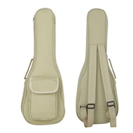 24นิ้ว Ukulele Case Plus Cotton Gig Bag กระเป๋าเป้สะพายหลังกันน้ำ Ukulele Mini Guitar อุปกรณ์เสริมสายคล้องไหล่ปรับได้