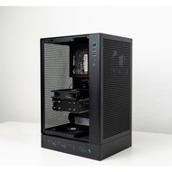 Deepcool CH170 DIGITAL Casing - Mini-ITX, Tempered Glass, Compact Computer Case, No Fan, No PSU