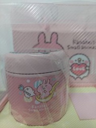 全新真愛密碼卡娜赫拉的小動物保溫罐粉紅兔兔P助保溫罐