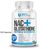NAC Skin Whitening Glutathione Supplement - Whitening Anti-Aging Acne Scars and Dark Spots Purifier