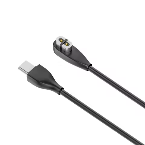 100cm USB Type-C Charging Cable PVC Overload Protection Bone Conduction Headphone Charger for After 
