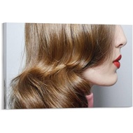 Ladies Hairdressing Poster Hairstyles Wall Scroll Poster for Barber Shop Salon (3) Canvas Painting W
