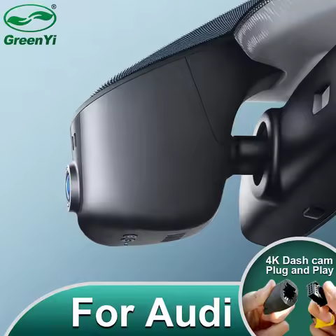Camera Car ﻿﻿Plug and Play Hidden 4K WiFi Dash Cam Car DVR Front Rear Camera For Audi A4 A4L A5 A6 A