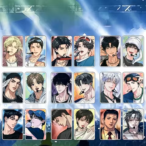 28PCS SPAKLZ 2026 World Tour Manhwa Photocard Set Korean BL Webtoon Male Character LOMO Cards Fans C