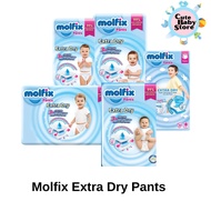 Molfix Extra Dry Pants - M58/L48/XL42/XXL36/XXXL20 (3Pack)