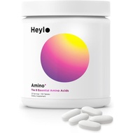 Heylo Amino+ Acid plement Blend - Essential Amino Acids with BCAAs for Muscle Recovery, Energy, and 