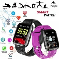 MURAH.... PA 116 PLUS Color Screen Smart Watch Heart Rate Blood Pressure Waterproof Fitness Tracking Watch