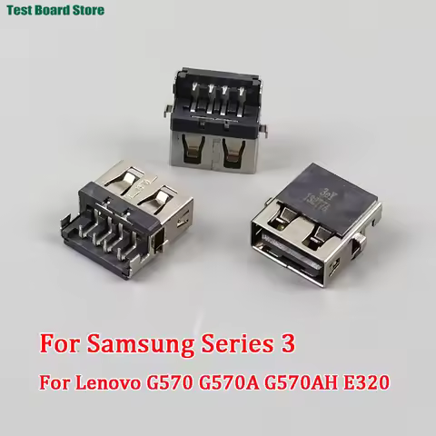 1/2/5pcs For Lenovo G570 G570A G570AH E320 Samsung 3 NP300E5C HP G4-1000 G6 G7 -1000 G62 Laptop USB 