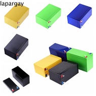 LAPARGAY Battery Case Holder, 3x7 Holder Nickel Strips Board Empty Box for 18650 Battery, Empty Box ABC Plastic Colorful DIY Battery Pack Container Men