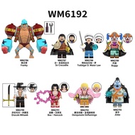 Suitable for Lego Building Blocks Minifigures One Piece Large Size Frankie Jinping Bucky Qiwuhai Ass