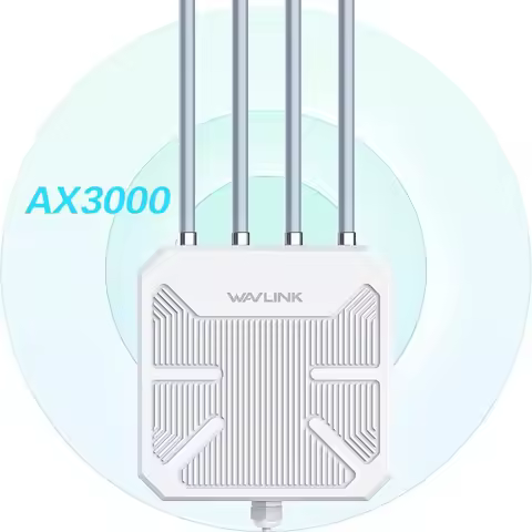 Wavlink AX3000 WiFi6 Dual Band Wireless Outdoor Access Point IP67 WiFi Router Repeater