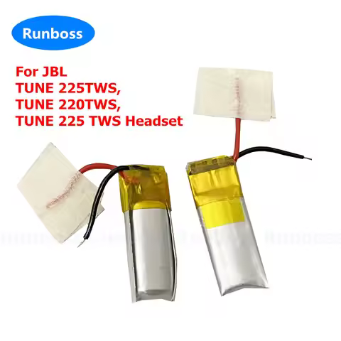 2pcs/lot New 3.8V 25mAh Replacement 6sp040719 Battery For JBL TUNE 225TWS, 220TWS, TUNE 220 225 TWS 