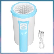 [hotkeystore.] Automatic Dog  Cleaner for Large Dogs Automatic Cleaner Dog  Cleaner White and Blue