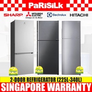 Sharp | Mitsubishi | Electrolux | Hitachi 2-Door Refrigerator (225L - 340L)