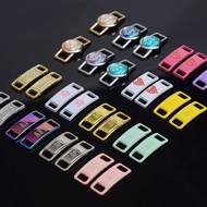 Silver AF1 Shoelace Buckle Decoration Air Force No. 1 Metal Plate Iron Plate Jewelry Shoe Buckle diy