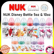 Botol Susu NUK Disney Design [💯Original] Feeding Bottle 5oz & 10oz ~ Mickey , Hello Kitty , Pooh , C