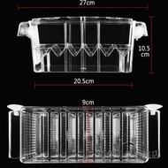 Lồng dưỡng cá cách ly cá bố mẹ lồng đẻ - Loại To Có 3 Ngăn - Guppy Xanh