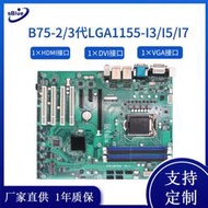 【滿額免運】深之藍B75itx主板臺式機工業電腦支持1155針2、3代酷睿奔騰CPU