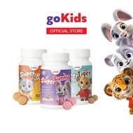 3 in 1 goKids Super Bunny & Super Kitty & Super Tiger vitamin Kanak-kanak
