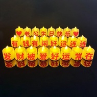 Birthday Candle Lights Husband Birthday Decoration Scene Decoration Romantic Surprise Atmosphere Cer