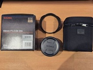 Sigma 50mm f/1.4 EX DG HSM Lens 鏡頭 for Canon 連filter