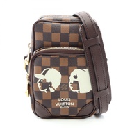 【二手】路易威登LOUIS VUITTON單肩包LOUIS VUITTON × NIGO 亞馬遜 Damier Friendship N40768 PVC 塗層帆布皮革 LV×NIGO 亞馬遜