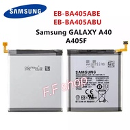 แบตแท้ Samsung Galaxy A40 2019 SM-A405F EB-BA405ABE 3100mAh ส่งจากไทย