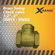 BRASS SWING CHECK VALVE 1/2” - 2” (15MM - 50MM