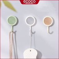 Ecoco Self-adhesive Wall Hanging Hook 360 Rotating Hook Strong Adhesion Holds Securely