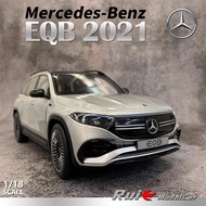 1: 18 Mercedes-Benz Original Mercedes-Benz EQB 2021 Alloy Car Model Collection
